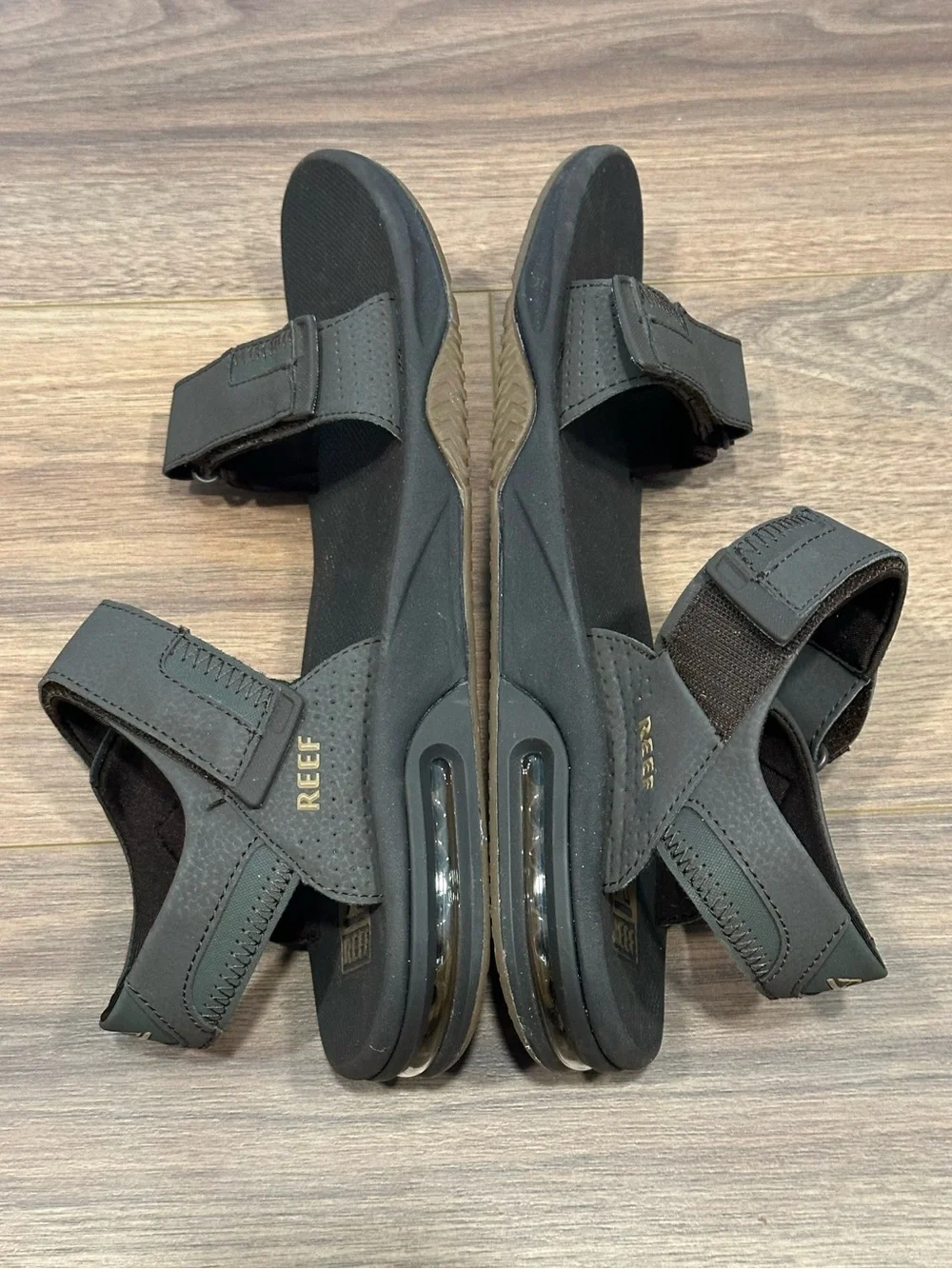 Reef Fanning Baja Sandals Bottle Opener in Brown Size 12
